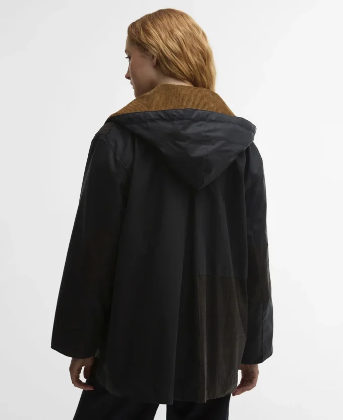 Barbour x GANNI Waxed Duffle Coat