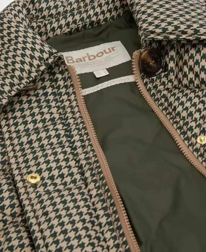Laoise Check Quilted Jacket