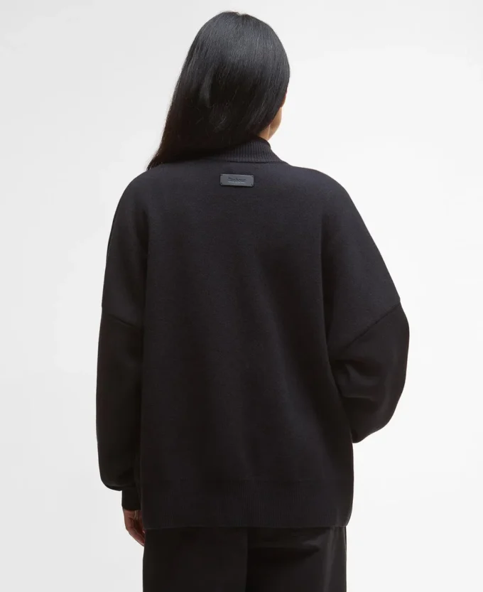 Milda Knitted Bomber Jacket