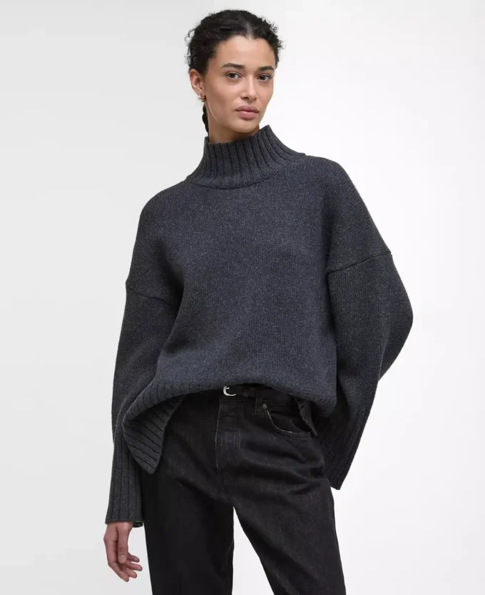 Serena High-Neck Jumper