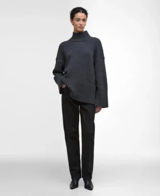 Serena High-Neck Jumper